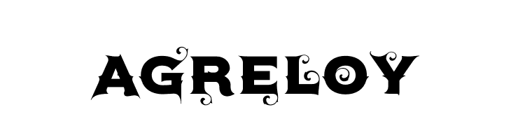 Agreloy  font caratteri gratis