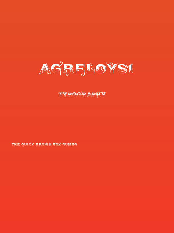 AgreloyS1 Poster