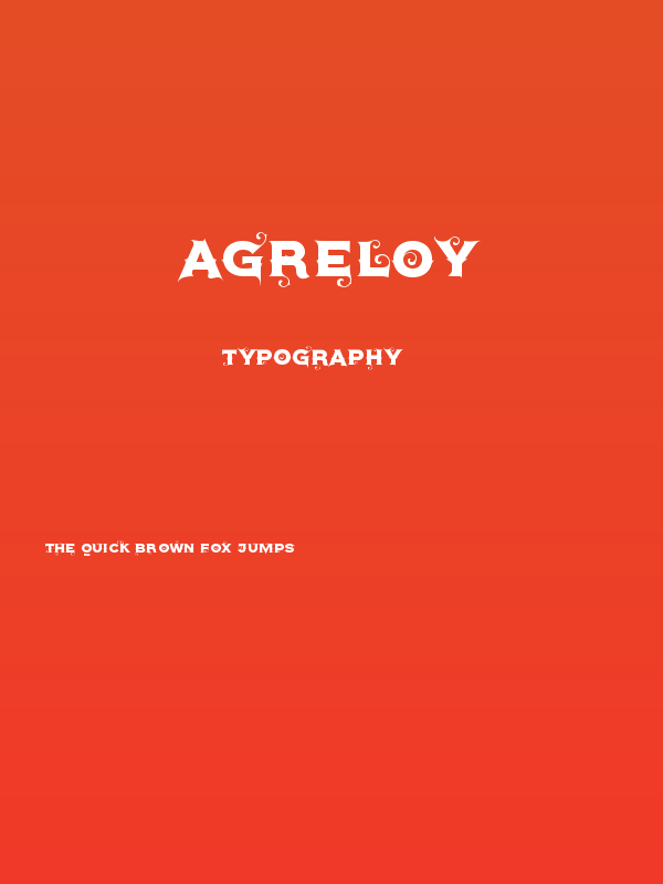Agreloy Poster