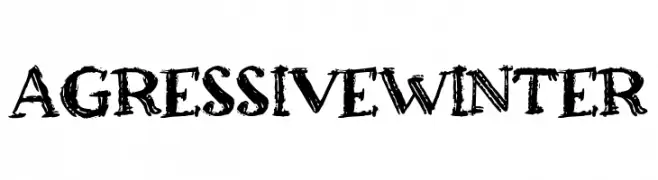 Agressive Winter  免费字体下载