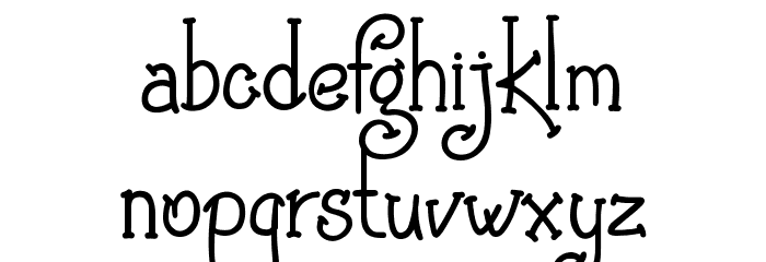 Agrifan Demo Font LOWERCASE