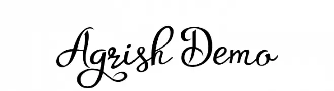 Agrish Demo  Free Fonts Download