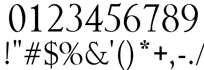 Ags Font OTHER CHARS