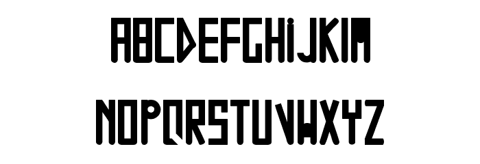Ags Font LOWERCASE