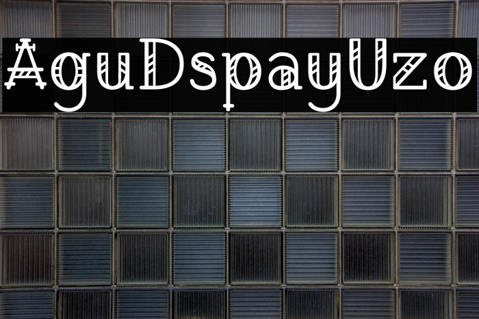 Agu Display Uzo Example 3