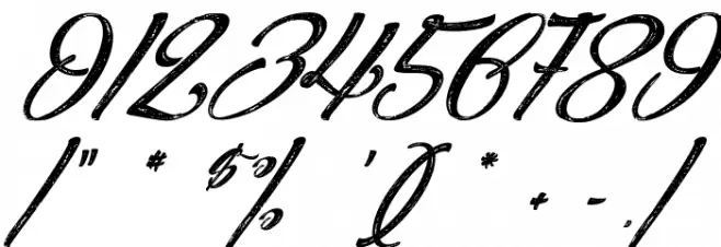 Agua deJamaica-Italic Font OTHER CHARS