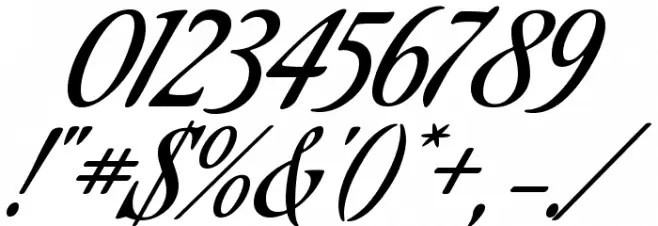 Aguafina Script Regular Font OTHER CHARS