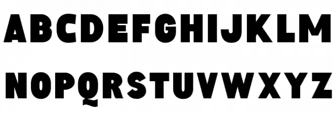 Aguardiente フォント 小文字