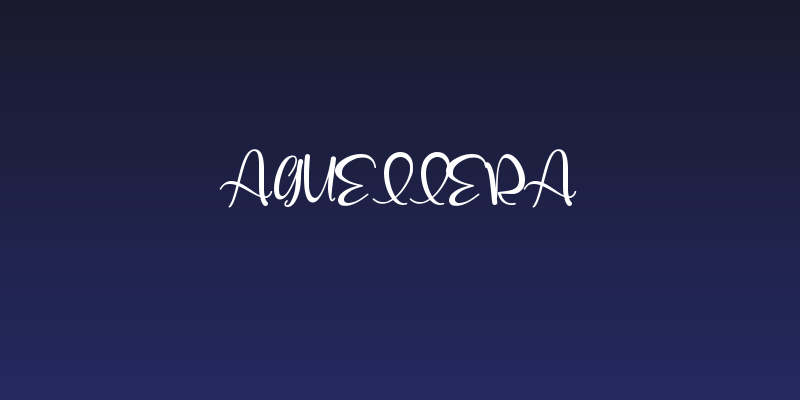 Aguellera Social Header