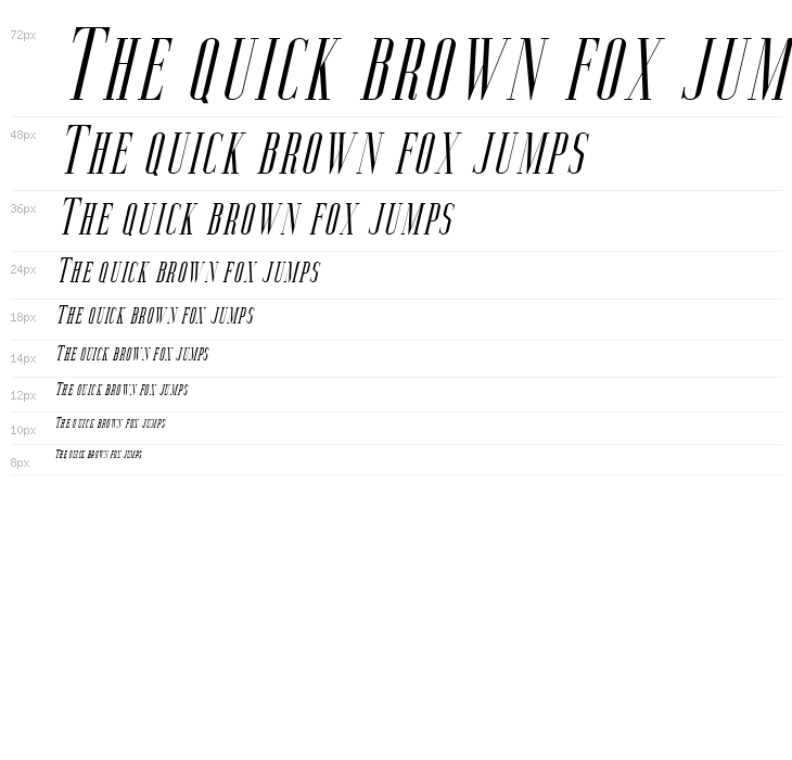Aguero Serif Free Italic Waterfall