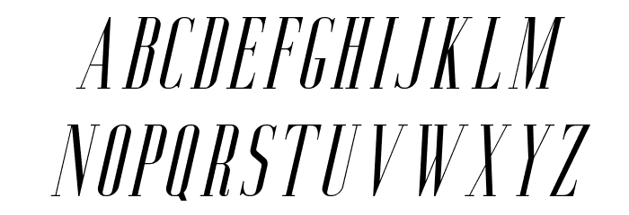 Aguero Serif Free Italic Font LOWERCASE