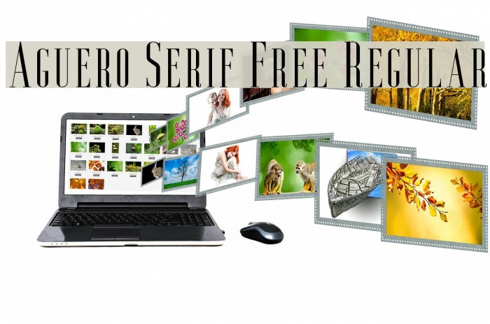 Aguero Serif Free Regular Font examples