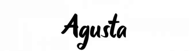 Agusta  Frei Schriftart Herunterladen