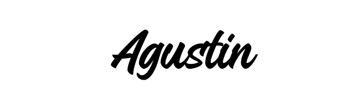 Agustin  لخطوط تنزيل