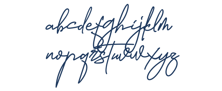 Agustina Signature Lowercase