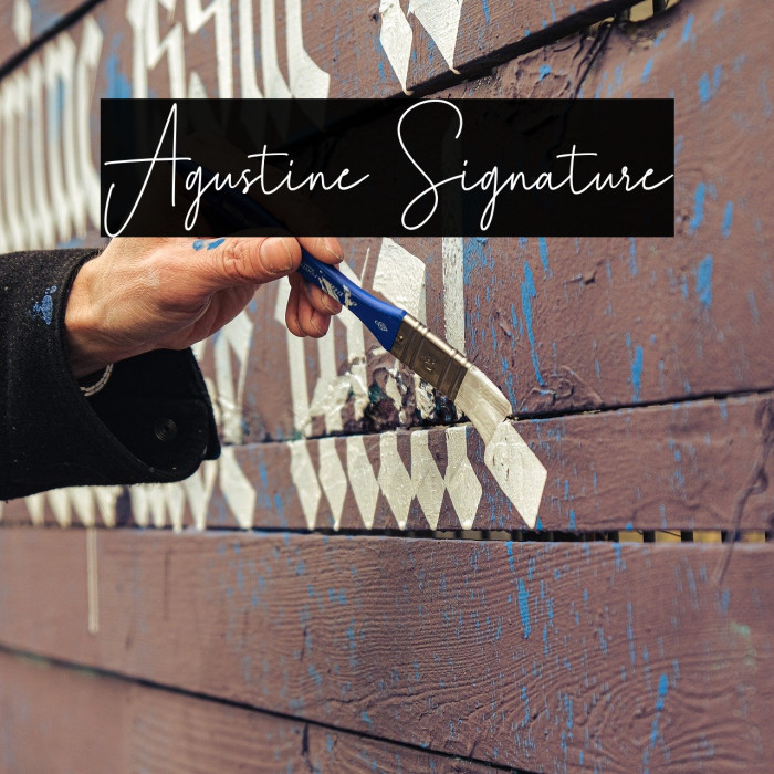 Agustine Signature Example 2