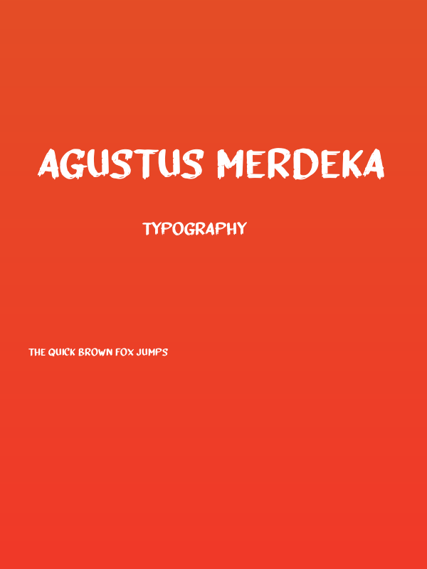 Agustus Merdeka Poster