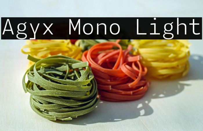 Agyx Mono Light Example 2