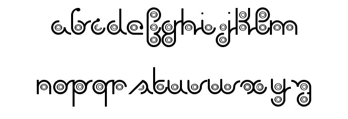 again Font LOWERCASE