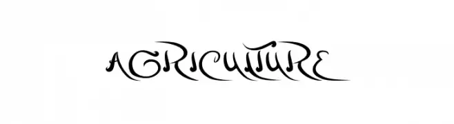 agriculture  Free Fonts Download
