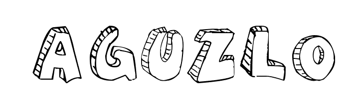 aguzlo  免费字体下载
