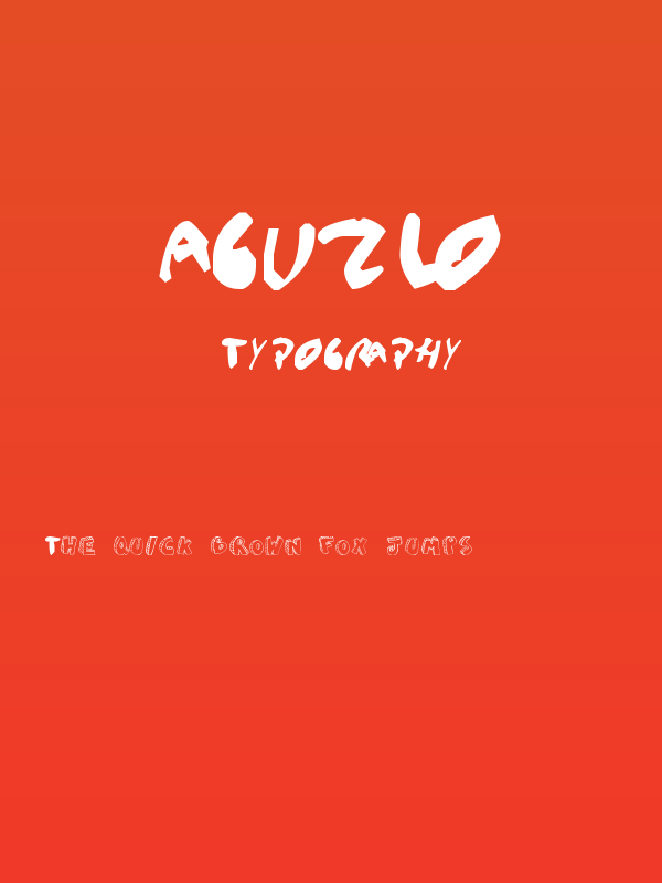 aguzlo Poster