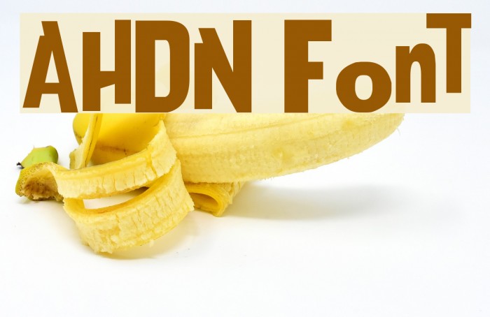 AHDN Font examples
