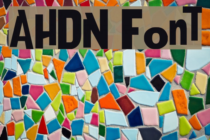AHDN Font examples