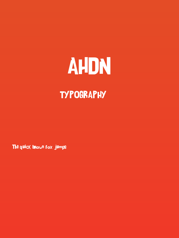AHDN Poster