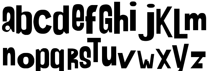 AHDN Font LOWERCASE