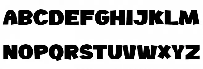 AHOY Fonte MAIÚSCULAS