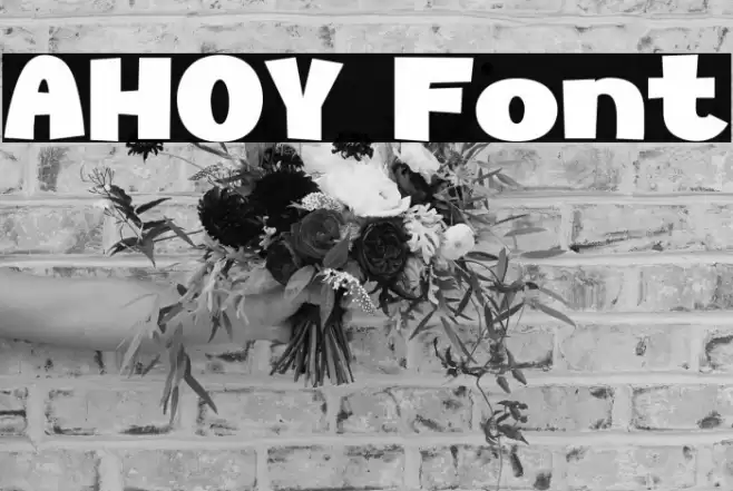 AHOY Caratteri examples