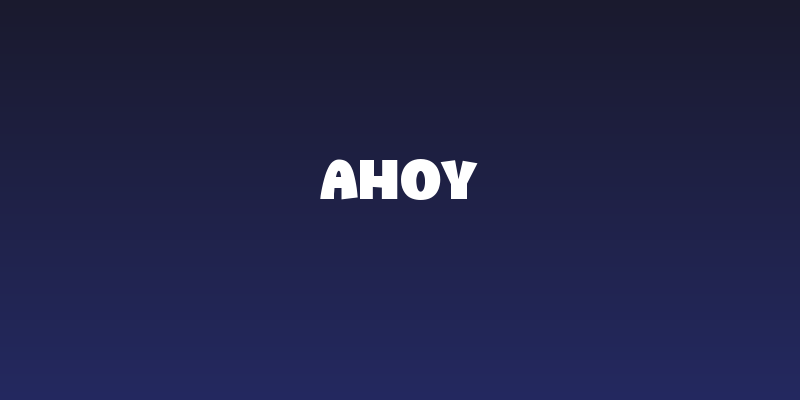 AHOY Social Header