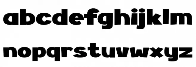 AHOY Fonte MINÚSCULAS