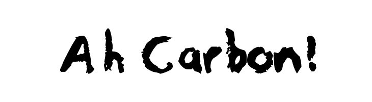 Ah Carbon! フォント
