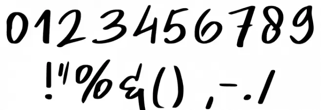 Ahai Font Font OTHER CHARS