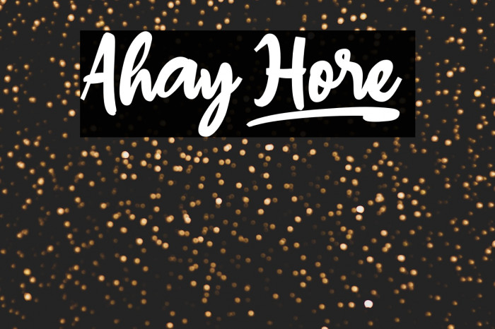 Ahay Hore_ Example 2