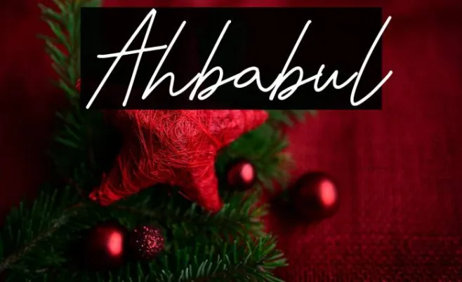 Ahbabul Example 1