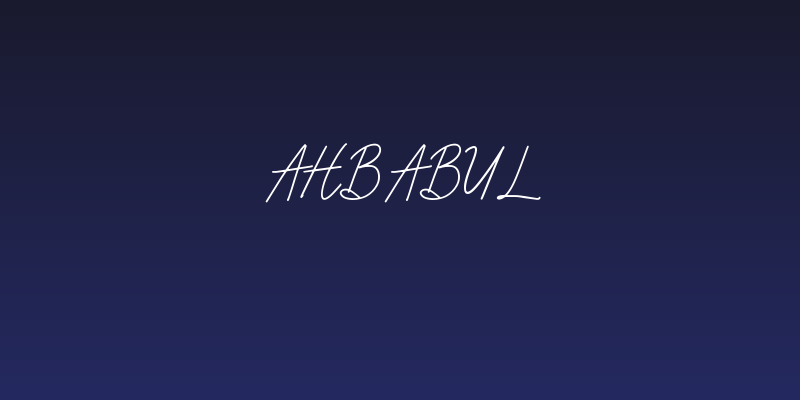 Ahbabul Social Header