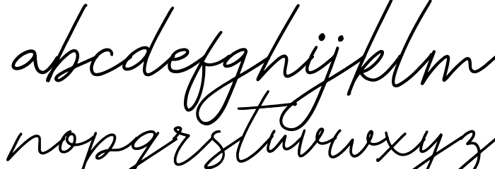 Ahbabul Font LOWERCASE