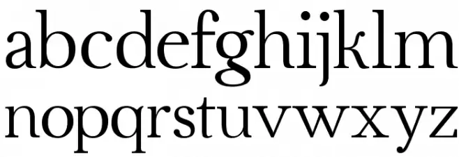 Ahellya Font Litere mici