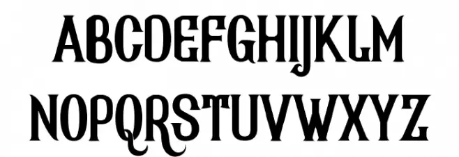 Ahjira Font Litere mari