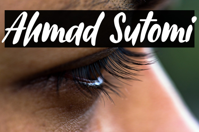 Ahmad Sutomi Example 3