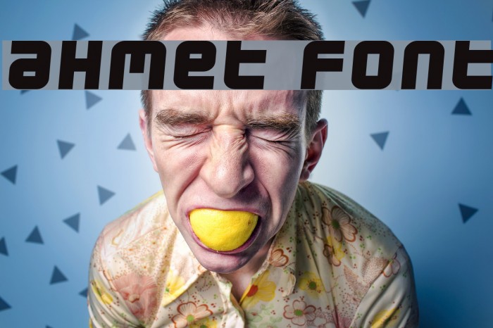 Ahmet Font examples