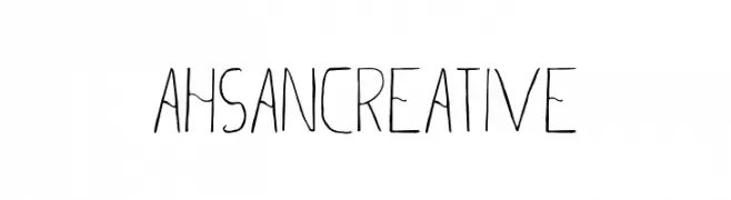Ahsan Creative  Free Fonts Download