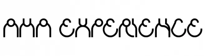 aha experience  Free Fonts Download