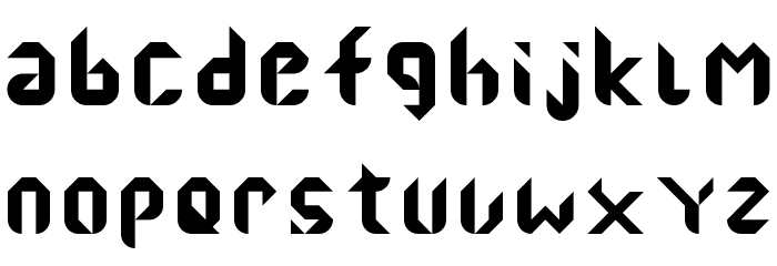 aha na masa? Regular Font LOWERCASE
