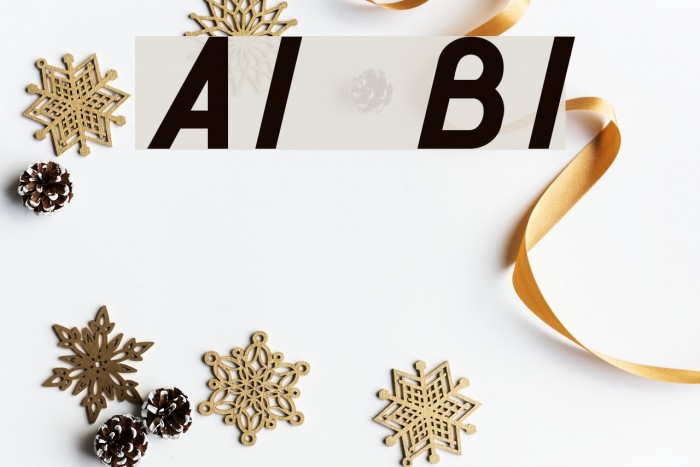 AI kelso BI Font examples