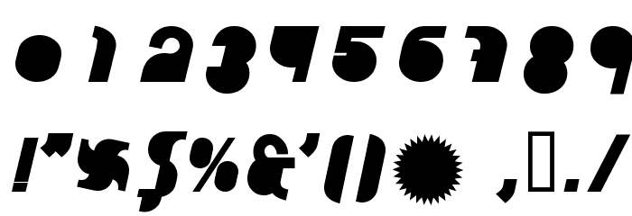 AI kelso BLI Font OTHER CHARS