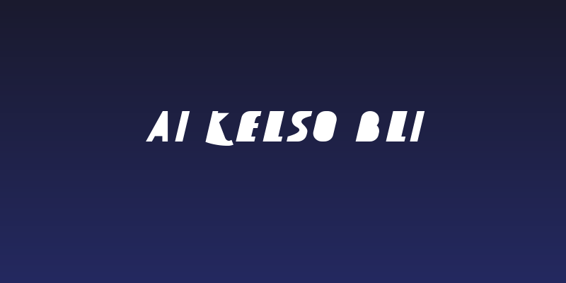 AI kelso BLI Social Header